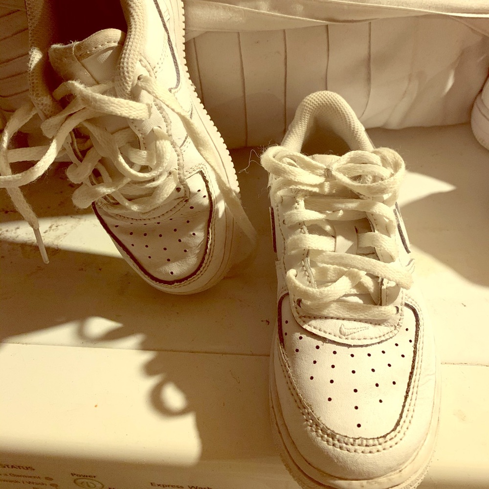 Classic white Air Force Ones